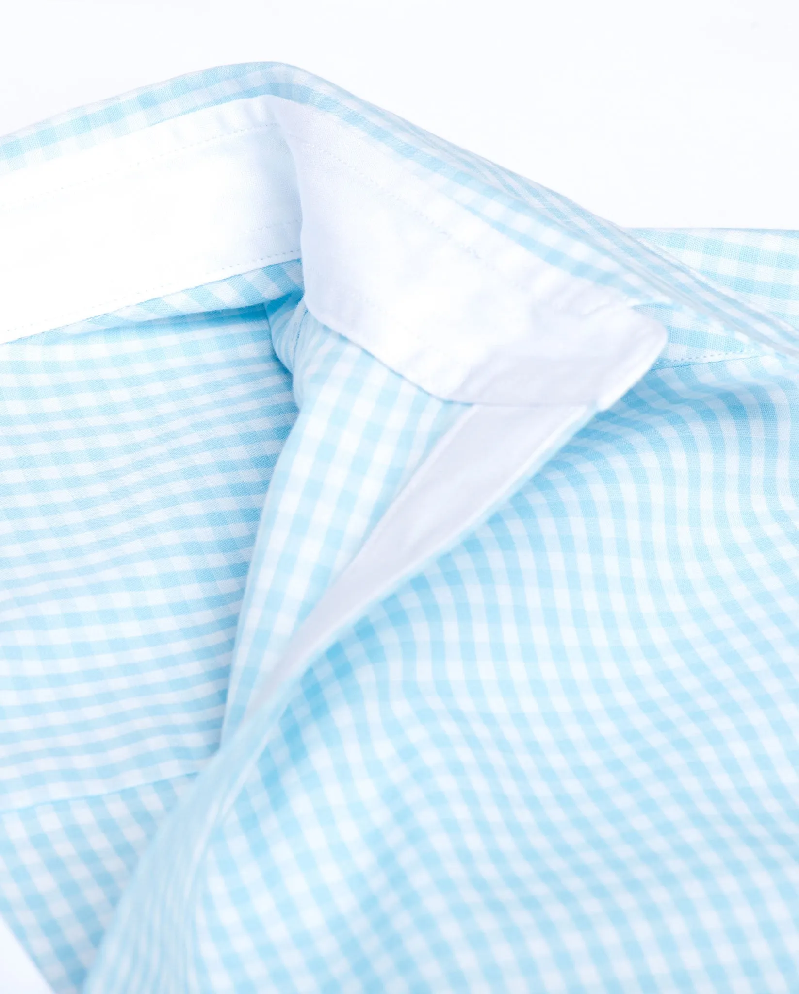Tailored - Aqua Gingham
