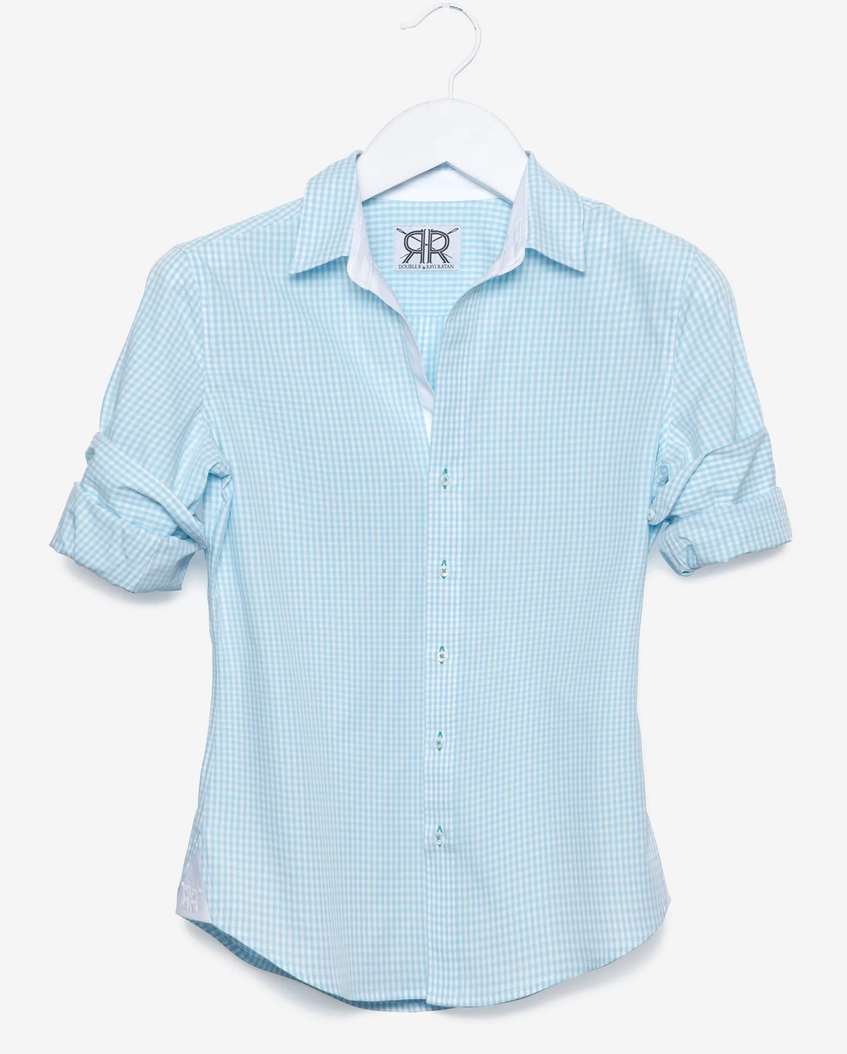 Tailored - Aqua Gingham