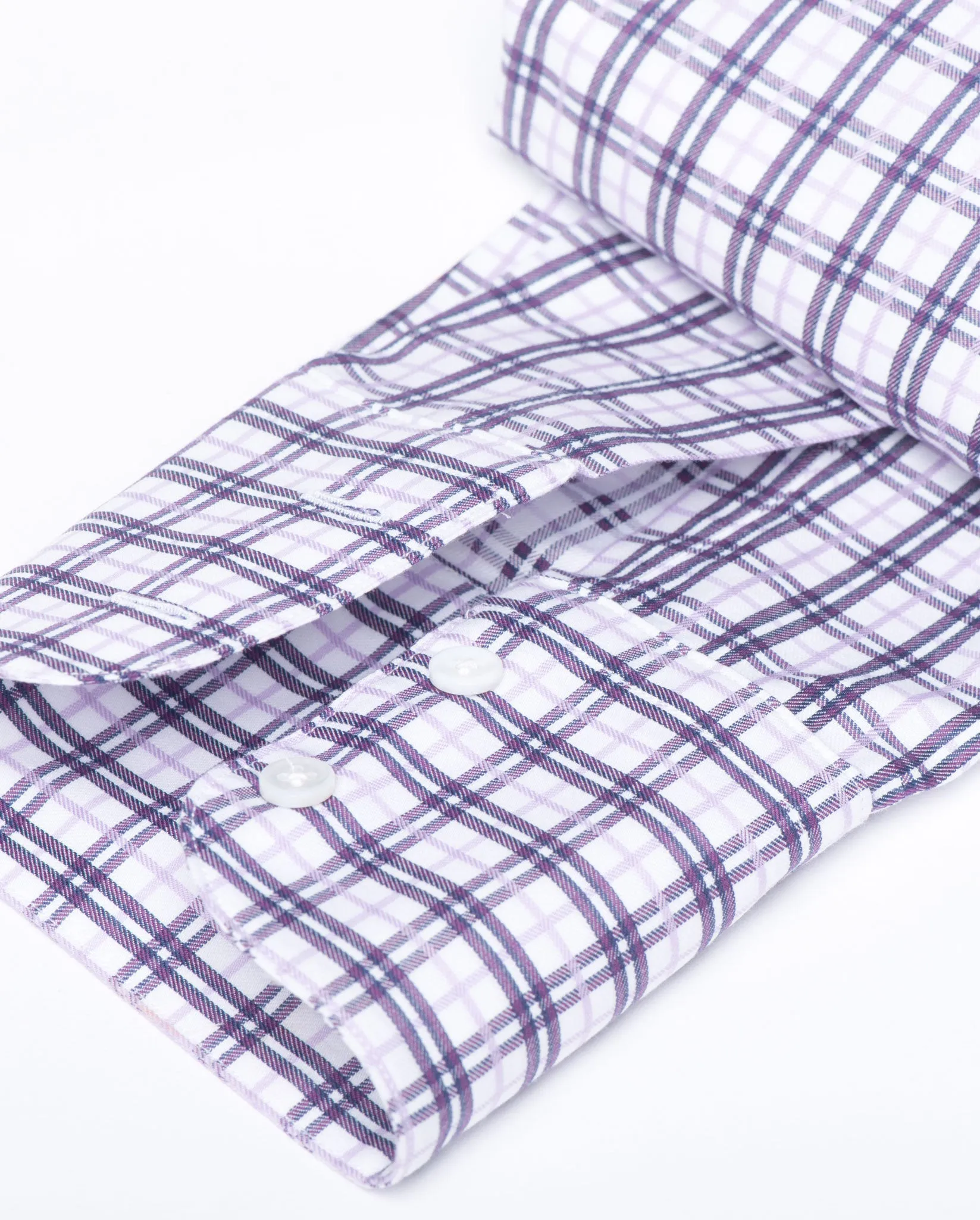 Tailored - Multi Purple Window Plaid