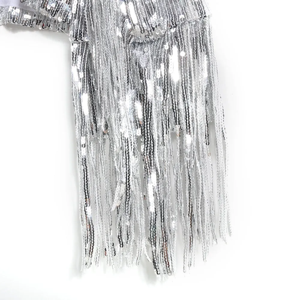 Tassel Sequins Jacket | Dreamofthe90s