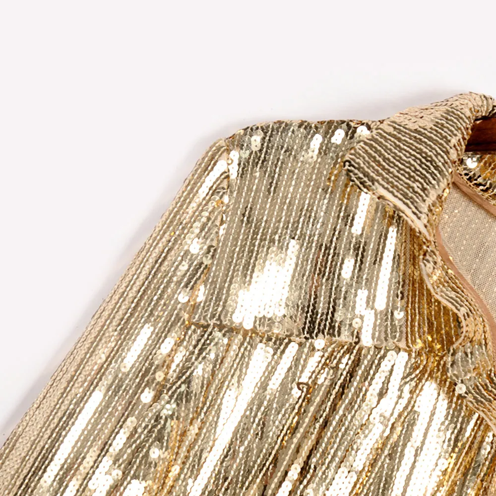 Tassel Sequins Jacket | Dreamofthe90s