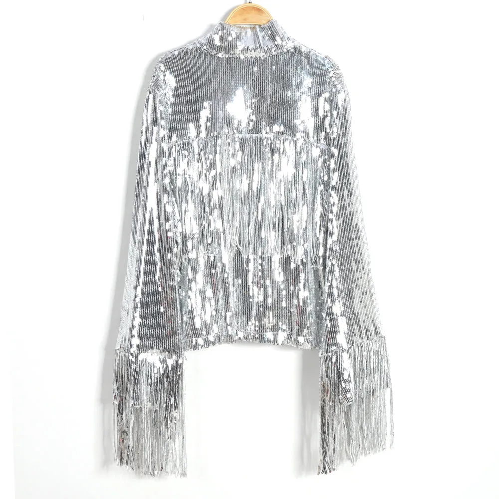 Tassel Sequins Jacket | Dreamofthe90s