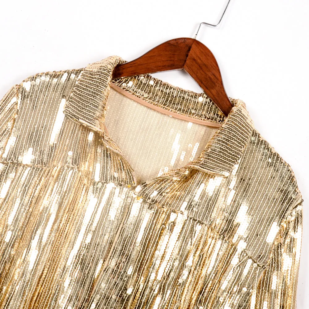 Tassel Sequins Jacket | Dreamofthe90s
