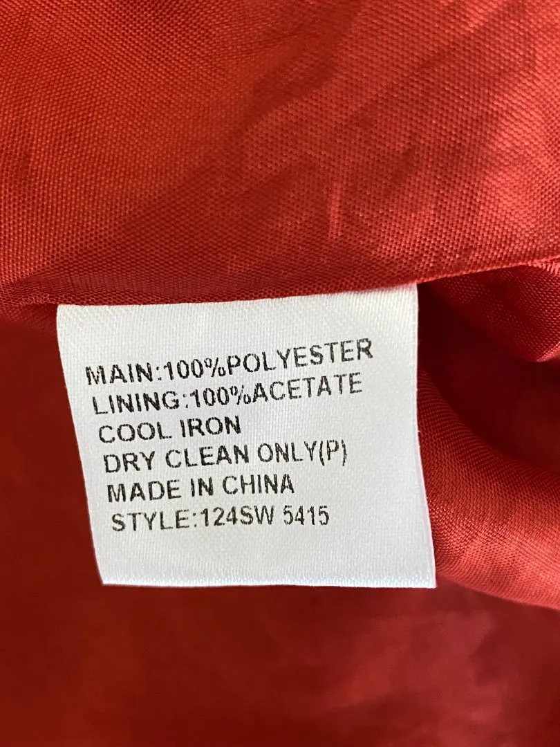 Terracotta/Rust Seduce Jackets, 12