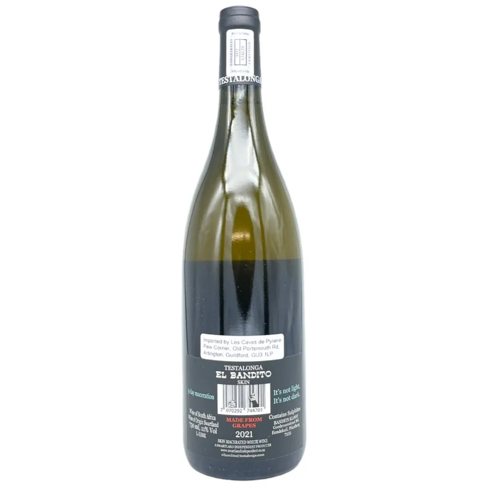 Testalonga Bandito Skin Chenin 2021