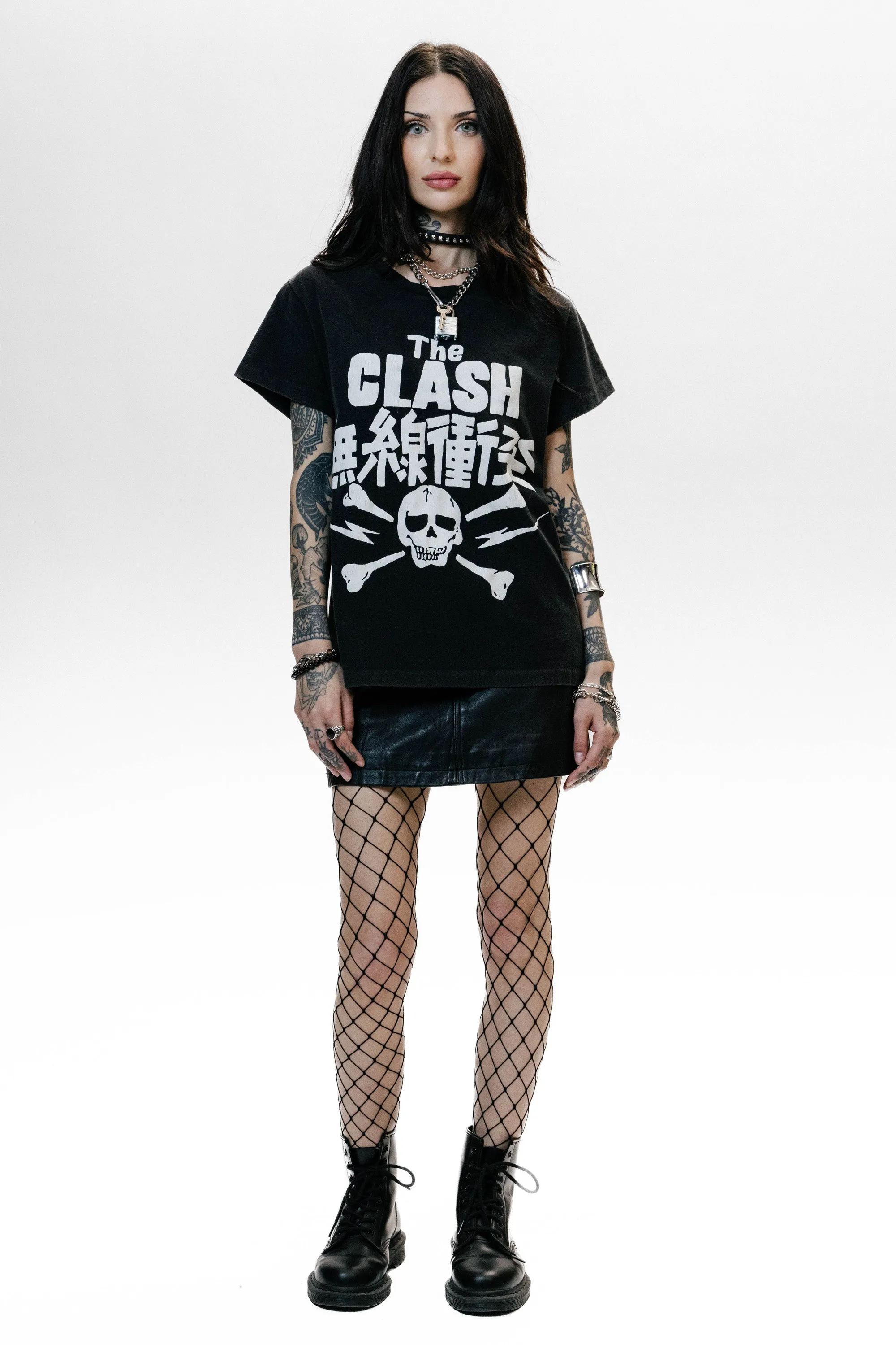 THE CLASH JAPAN VINTAGE T-SHIRT
