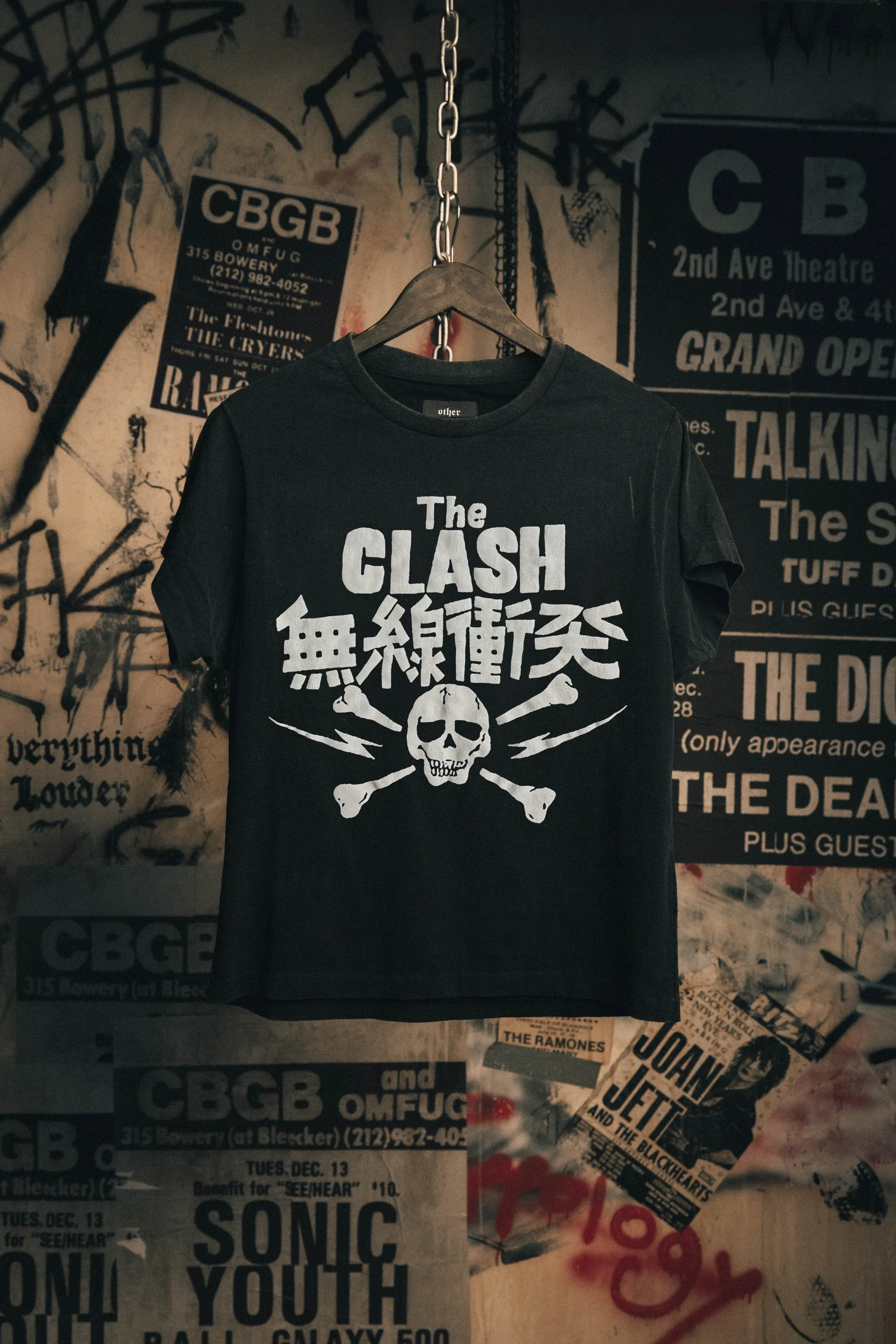 THE CLASH JAPAN VINTAGE T-SHIRT