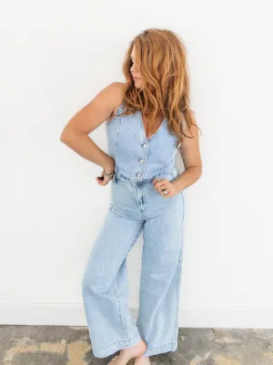 The Richie Denim Crop Pant