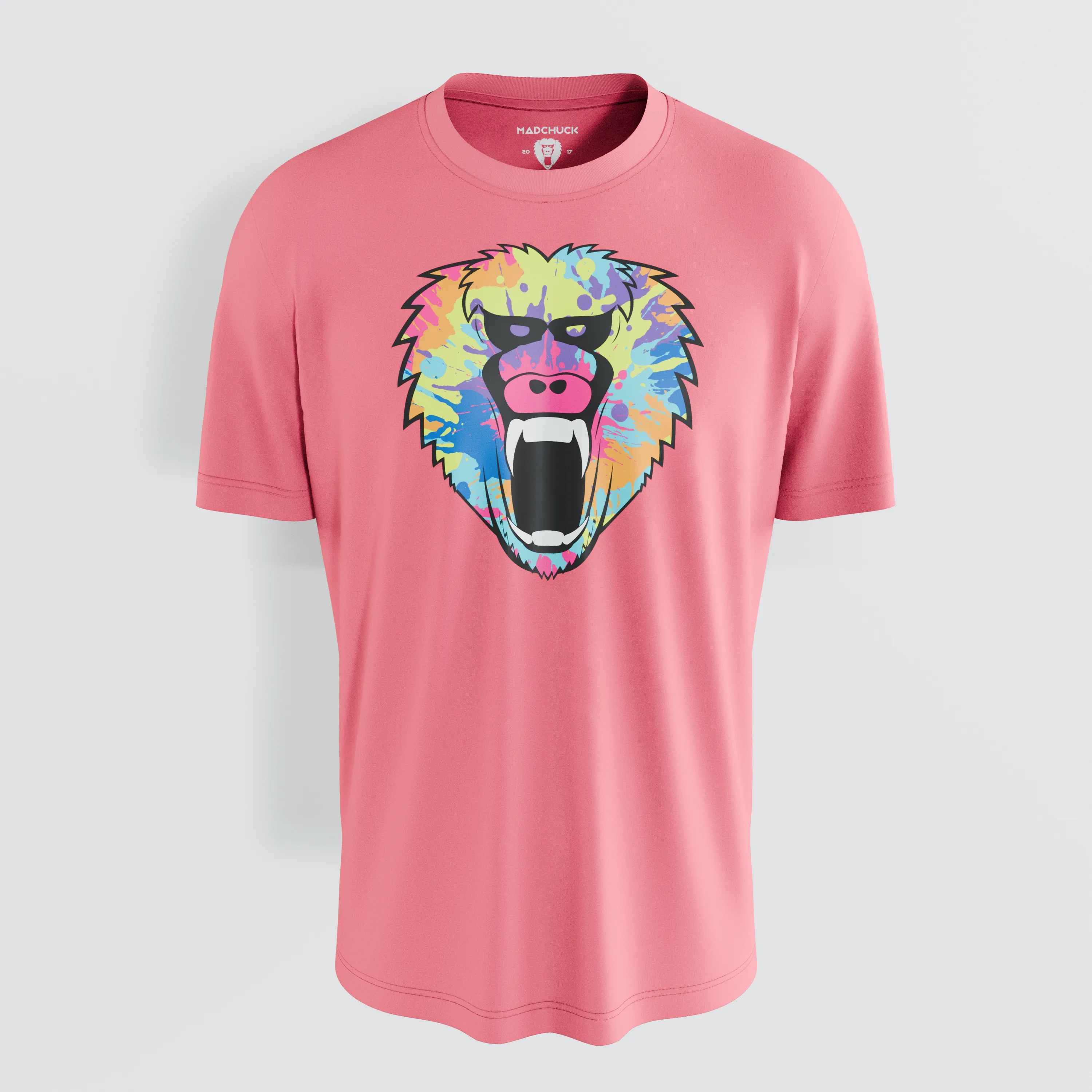 TIE DYE CORAL TEE PRINT