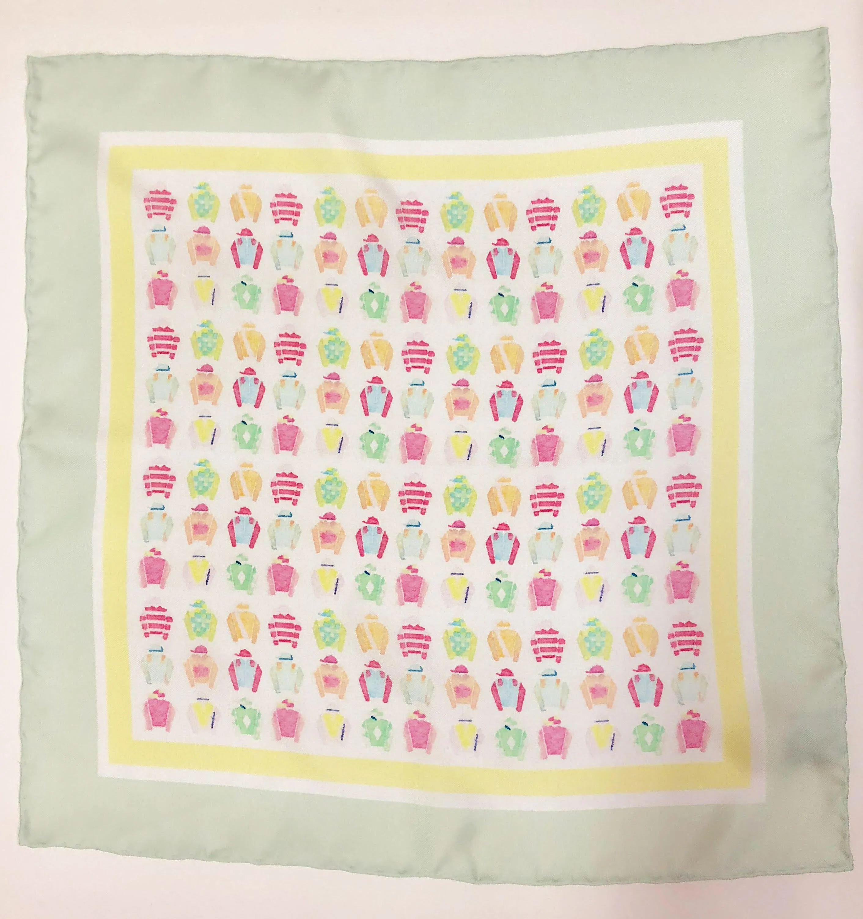 Water Color Silk Pocket Square
