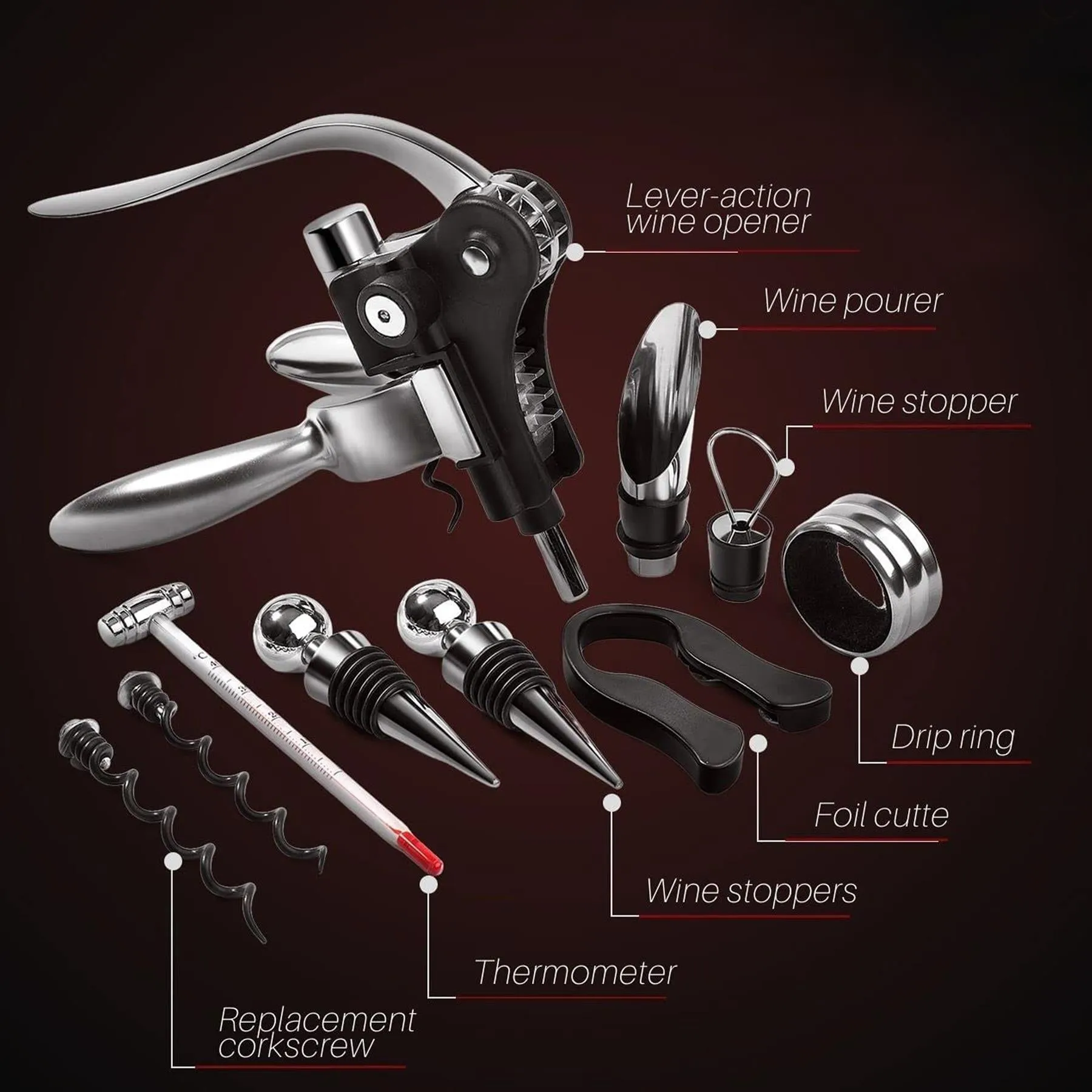 Wine Bottle Opener Set