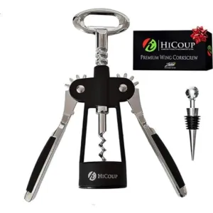 Wine Corkscrew and Bottle Opener