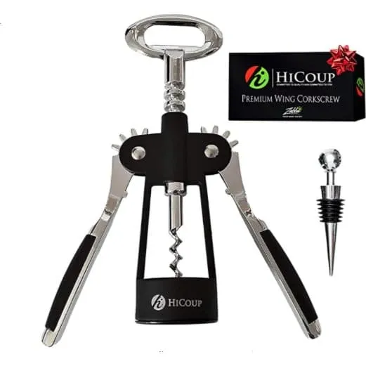 Wine Corkscrew and Bottle Opener