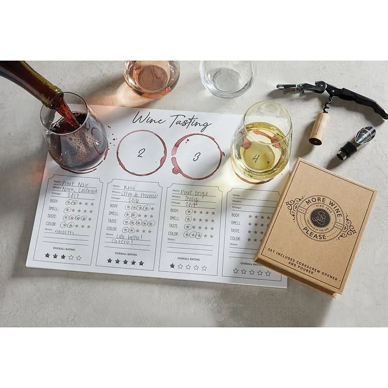 Wine Tasting Placemats