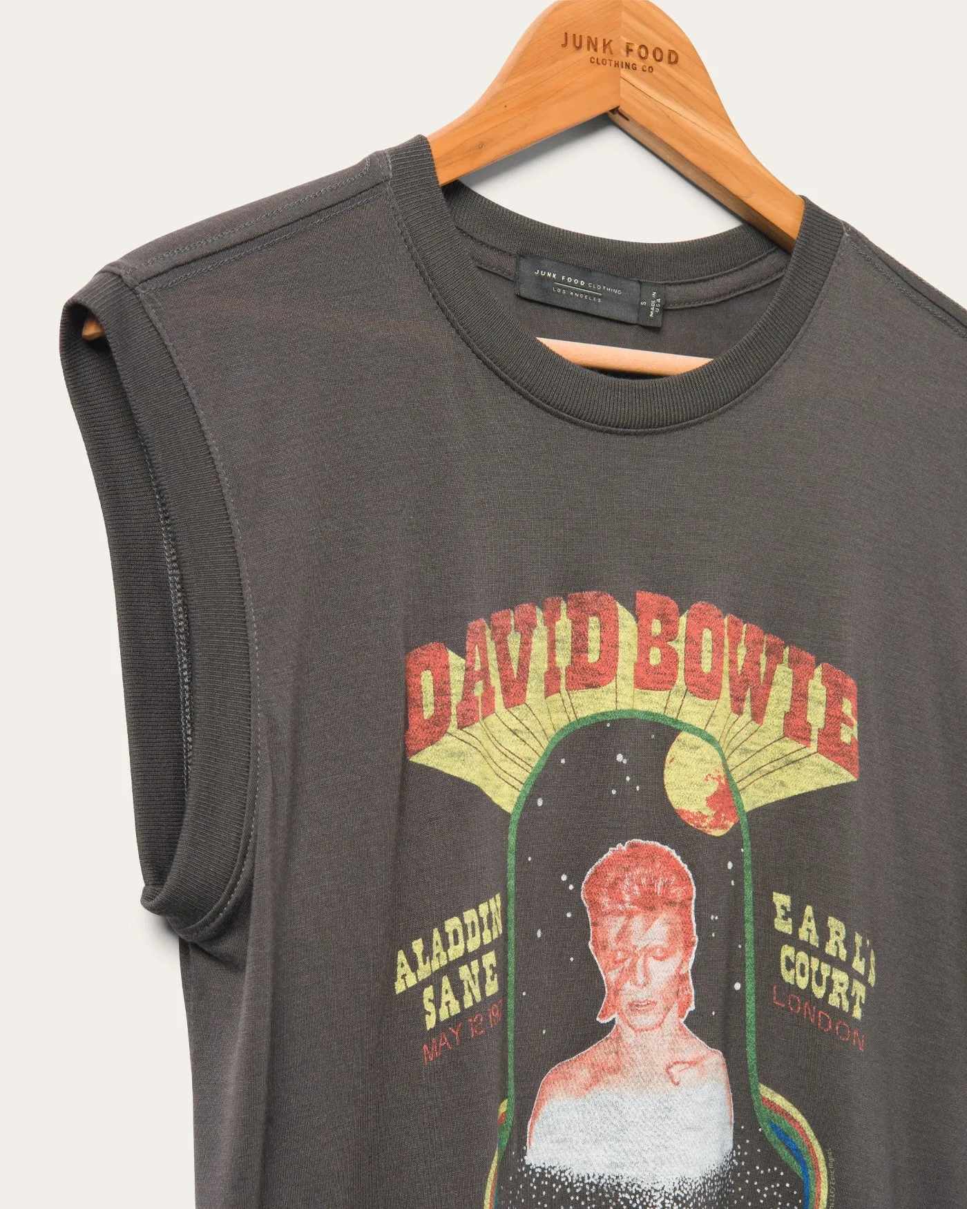 Women's David Bowie Radio City Music Hall Vintage Tissue Tank