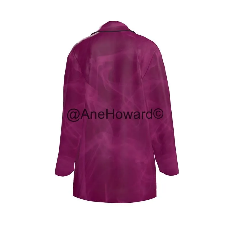 Women's Luxury Loungewear Shirt Smoky Pink