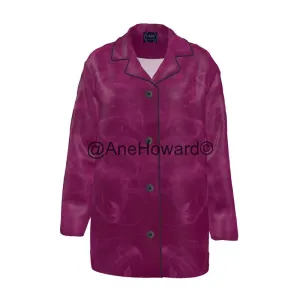Women's Luxury Loungewear Shirt Smoky Pink