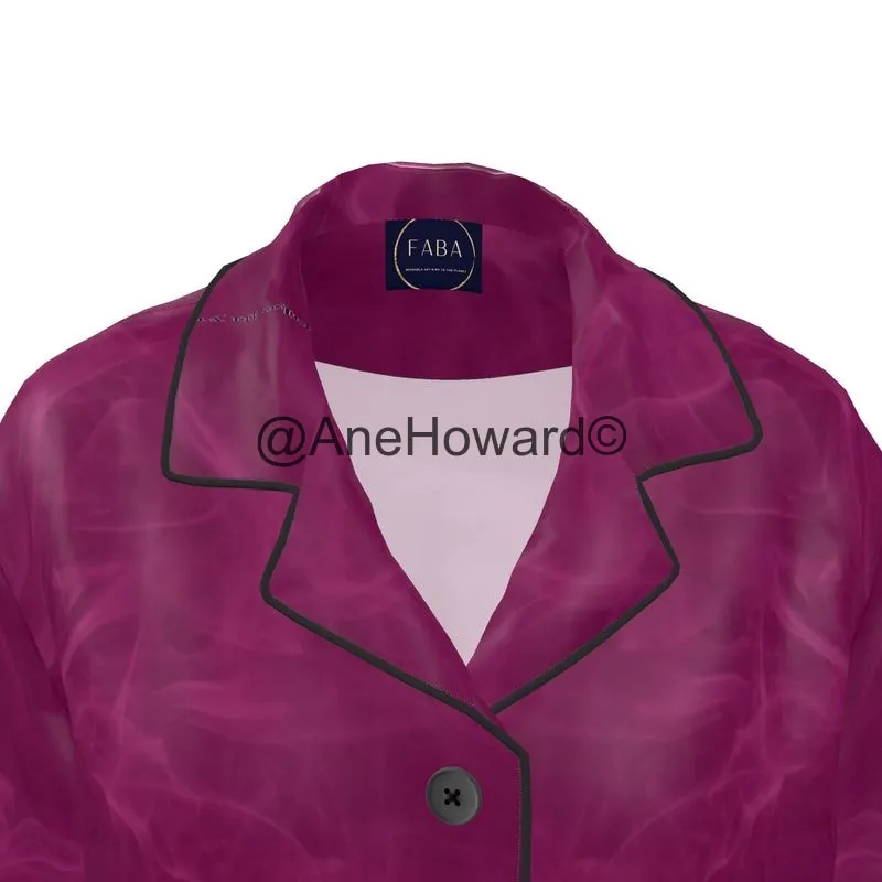 Women's Luxury Loungewear Shirt Smoky Pink