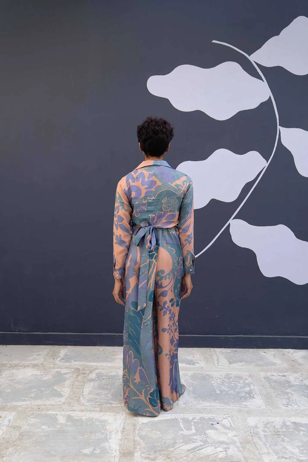 Yam  I   Avila BORNEO JUMPSUIT 2(JUMPSUIT & JACKET) SILK MULTI YAMBILLIE30