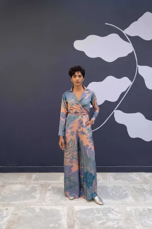 Yam  I   Avila BORNEO JUMPSUIT 2(JUMPSUIT & JACKET) SILK MULTI YAMBILLIE30