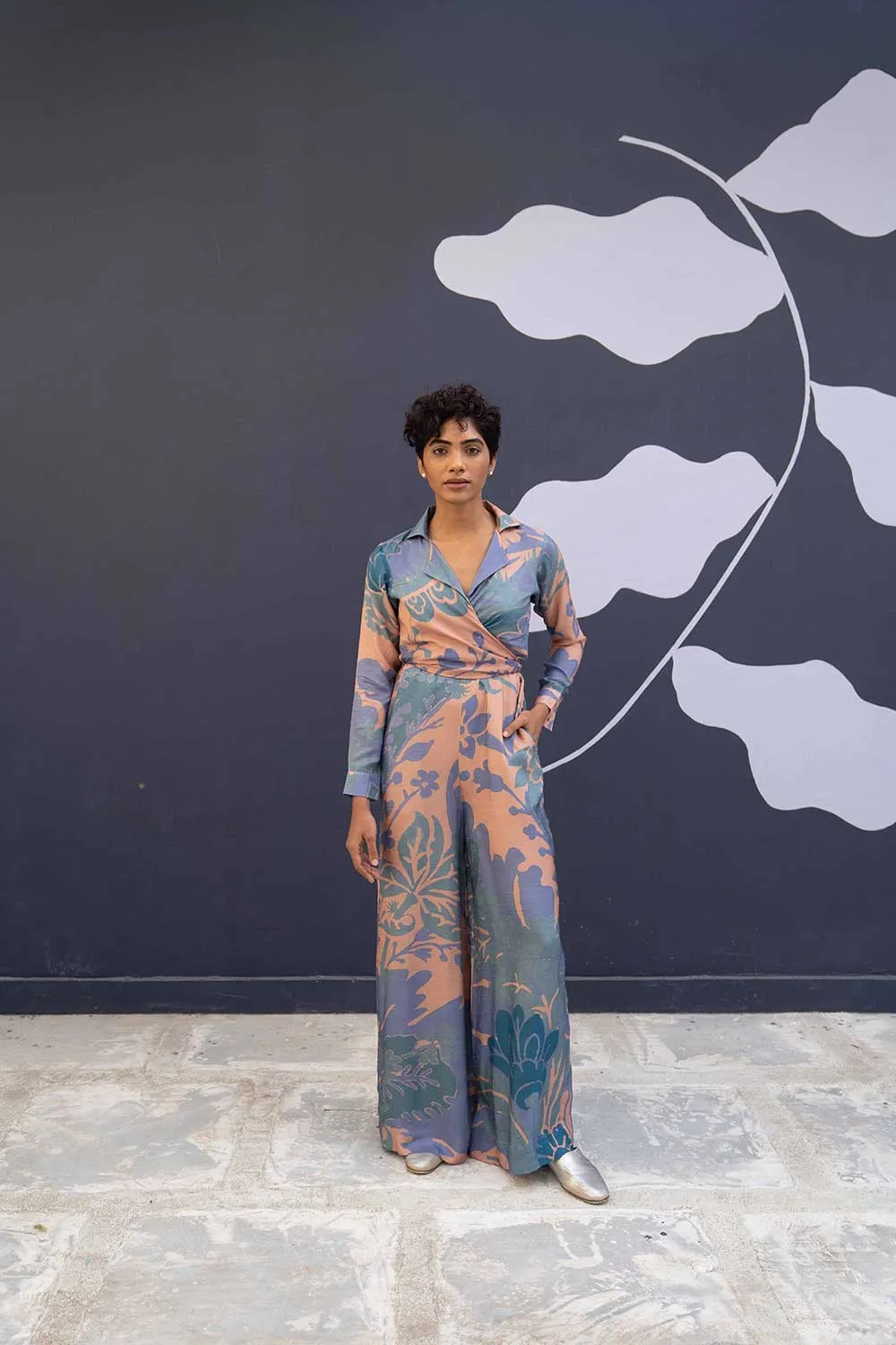 Yam  I   Avila BORNEO JUMPSUIT 2(JUMPSUIT & JACKET) SILK MULTI YAMBILLIE30