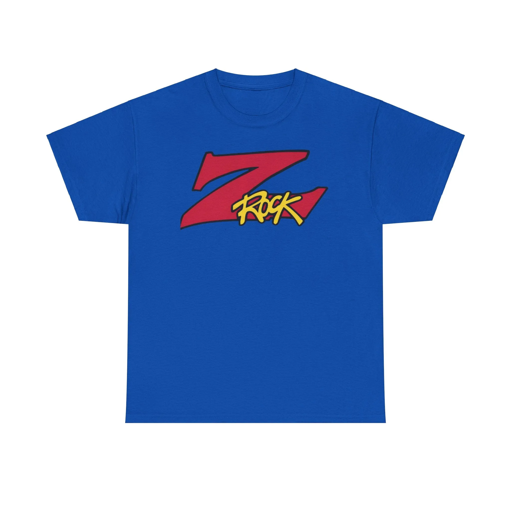 Z Rock 1986 Metal Radio Station Music Logo T-shirt