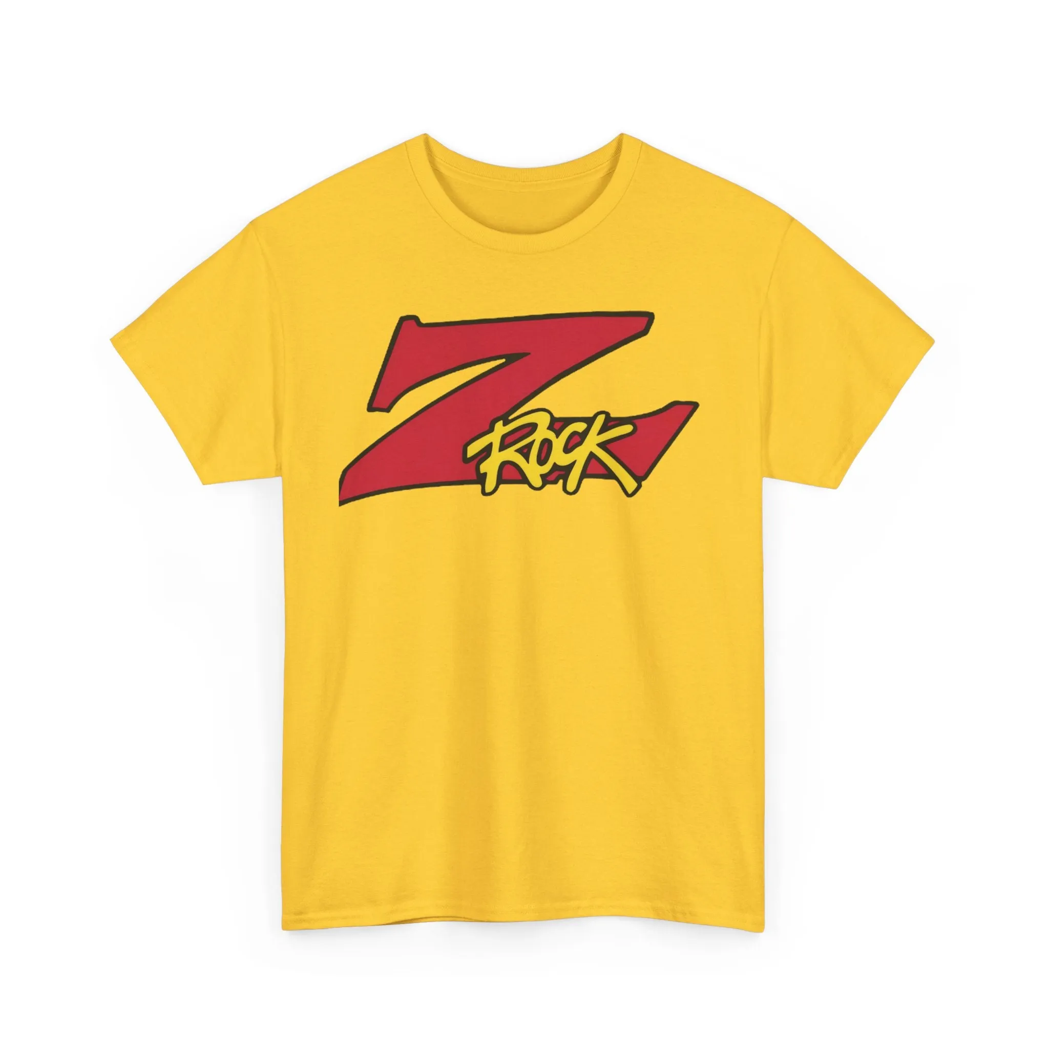 Z Rock 1986 Metal Radio Station Music Logo T-shirt