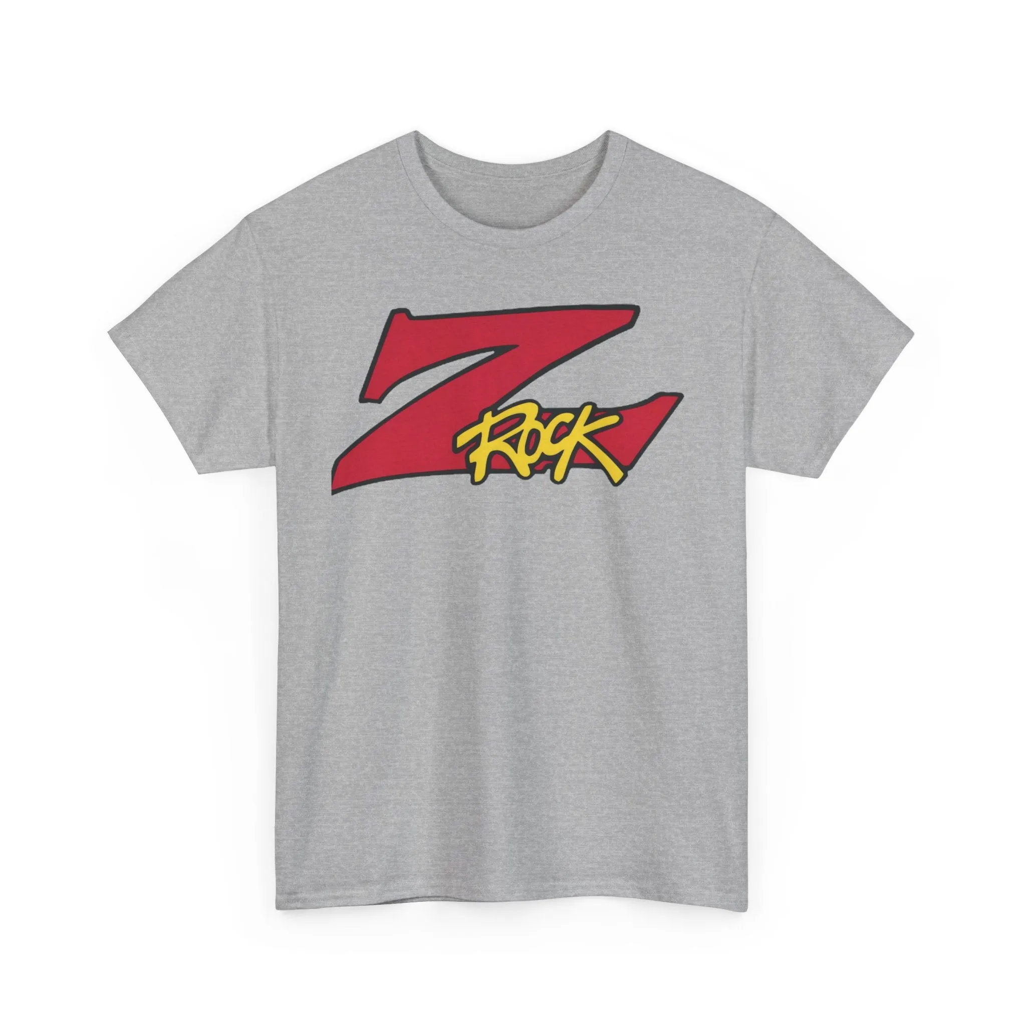 Z Rock 1986 Metal Radio Station Music Logo T-shirt