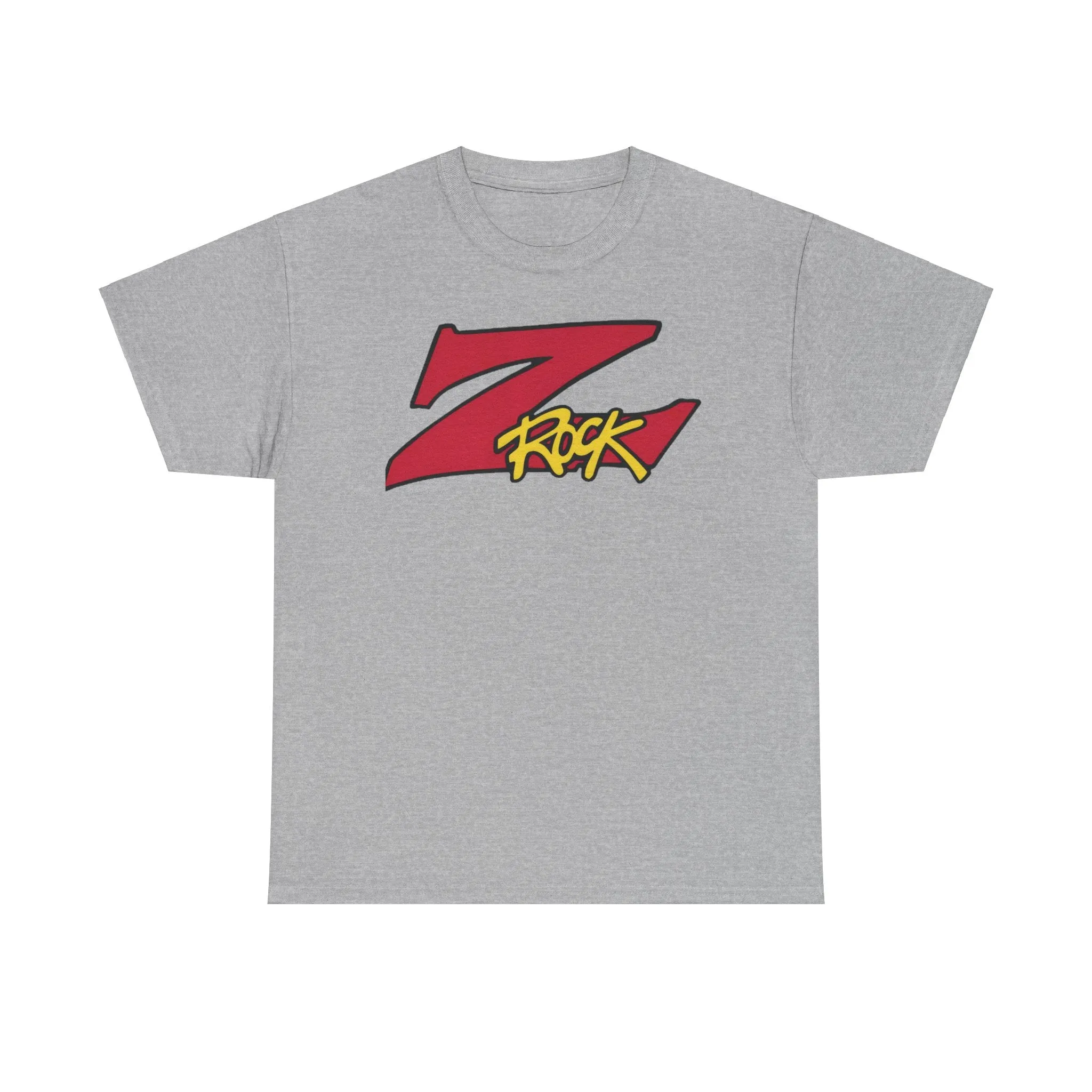 Z Rock 1986 Metal Radio Station Music Logo T-shirt