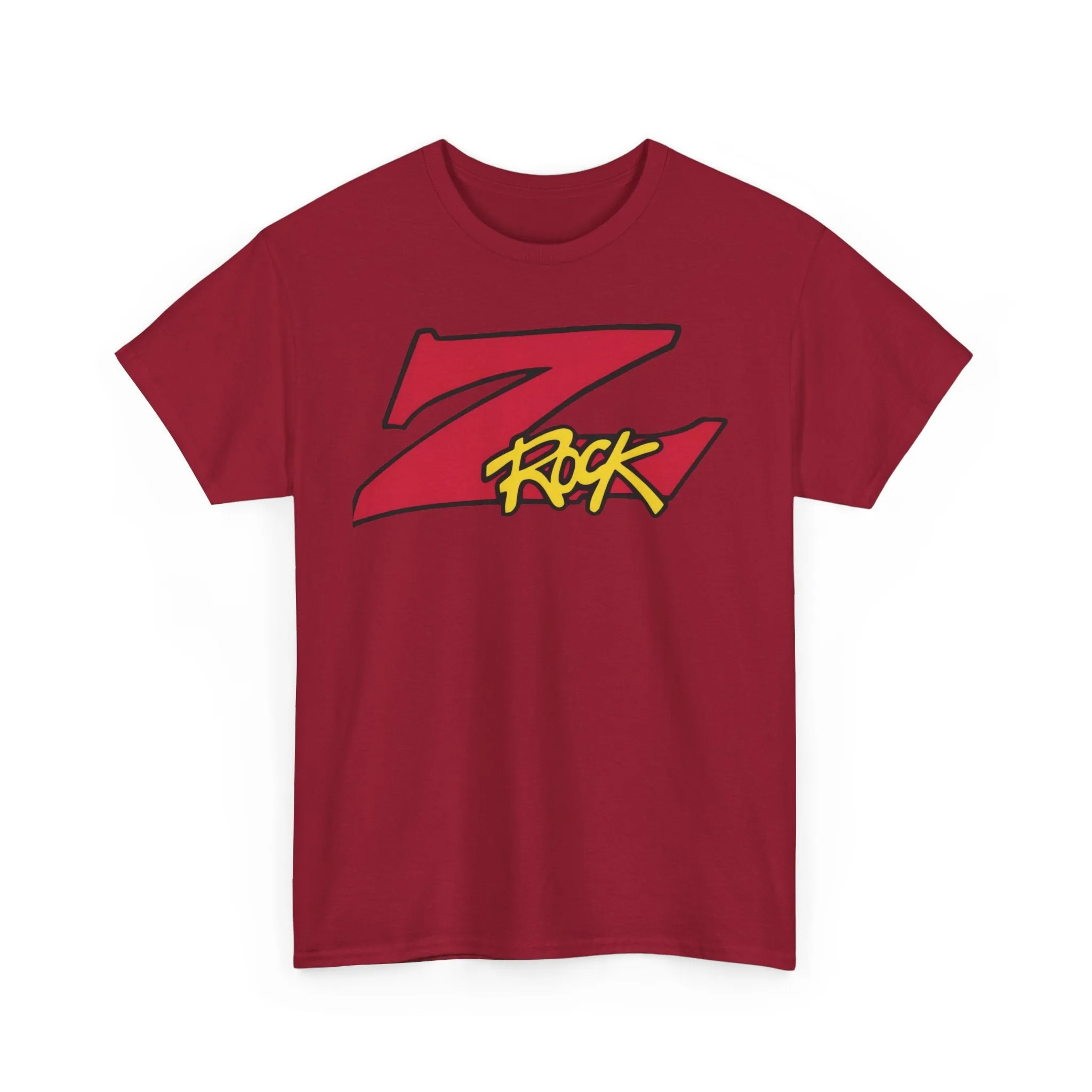 Z Rock 1986 Metal Radio Station Music Logo T-shirt